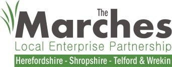 The Marches Local Enterprise Partnership logo